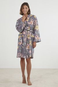 Baksana Botanical Robe Grey