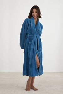 Baksana Manor Robe Saxony Blue
