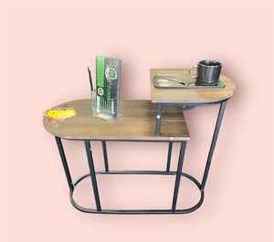 Oak 2 Tier End Table – Nest Furniture