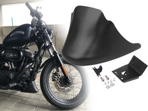 Body Work Fenders: Fits Harley Chin Spoiler Air Dam Fairing Cover