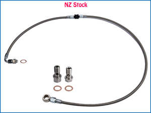 Turbos Parts: Turbo Oil Feed Line Ford BA BF XR6 FPV F6 w/ Garrett GT3076R GT3582R BB