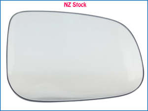 Mirrors: Heated Right Side Wing Mirror Glass for Volvo V50 V40 S40 C30 C70 S80 S60 V70