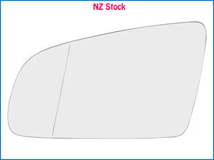Heated Left Passenger Side Wing Mirror Glass Fits Audi A3 A4 B6 B7 A6 C6