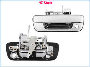 Chrome Tail Gate Tailgate Handle for Isuzu DMAX D-MAX Ute 06-12 W/ Key Hole