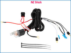 Steering Wheels Boss Kit Parts: 12V Horn Wiring Harness Relay Kit for Car Motorcycle Truck