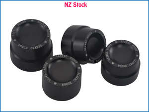 Bolts Screws Washers: Front & Rear Axle Nut Covers Caps Fits Harley Sportster XL883 XL1200 Dyna V-Rod