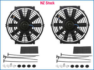 Radiators Cooling Systems: 12V 10" Radiator Fan x 2