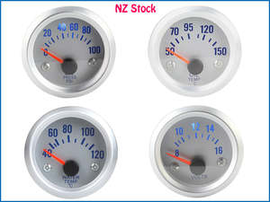 Gauges Gauge Holders: Oil Press Gauge / Oil Temp Gauge / Volt Gauge / Water Temp Gauge