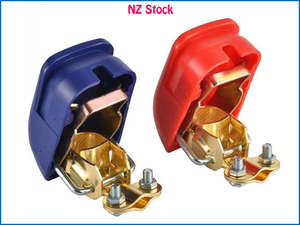 Battery Terminals Chargers: 12V Car Battery Terminals Connector Clamps