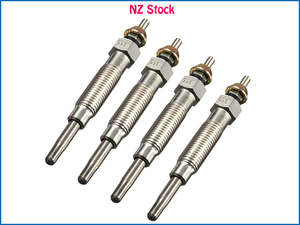 Nissan: 4pcs Glow Plug for Nissan Terrano R50 Diesel QD32ETi TD27ETi 11065-0W801
