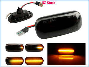 Audi: 2 x Side Marker Indicators Turn Signal Lights for Audi A3 A4 S4 A6 E-Marked