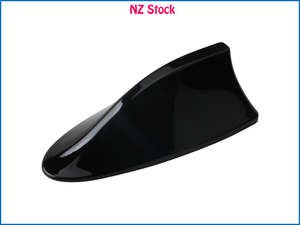 Exterior: Universal Car Radio Shark Fin Antenna FM Signal Amplifier