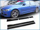 Universal Car Side Skirt Extension Rocker Panel Lip Splitter Bumper