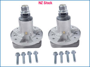 Lawnmover Parts: 2 x Spindle Assembly for John Deere L100 L105 L107 L108 L110 GY20050 GY20785