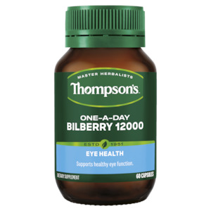 Thompsons: Thompson's One-A-Day Bilberry 12000