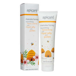 Apicare Manuka Honey Nourishing Handcreme with Royal Jelly & Pollen