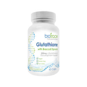 BioTrace Glutathione with Broccoli Sprouts 250mg