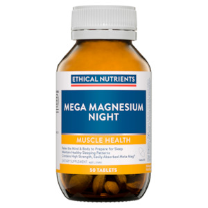 Ethical Nutrients: Ethical Nutrients Mega Magnesium Night