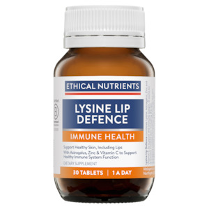 Ethical Nutrients: Ethical Nutrients Lysine Lip Defence