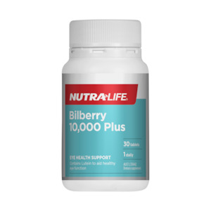 Nutra Life: Nutra-Life Bilberry 10,000 Plus