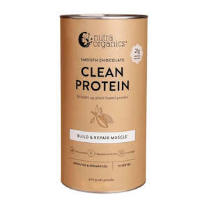 Nutra Organics Clean Protein - Smooth Chocolate