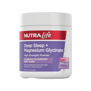 Nutra-Life Deep Sleep + Magnesium Glycinate Powder