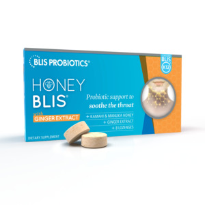 Blis HoneyBlis with BLIS K12™ and Manuka + Kamahi Honey & Ginger Extract