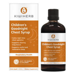 Kiwiherb: Kiwiherb Children's Goodnight Chest Syrup