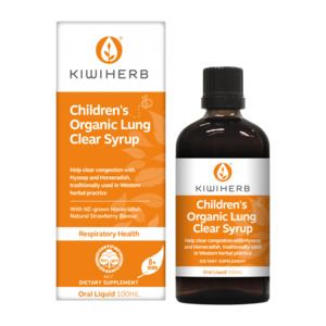 Kiwiherb Children's Organic Lung Clear Syrup