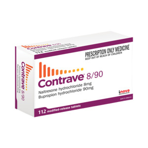 Prescription Medicines: Contrave 8/90