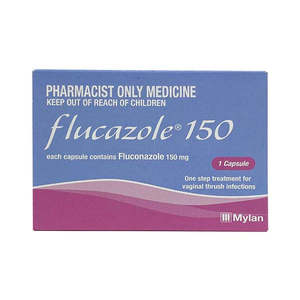 Pharmacist Only Medicines: Flucazole 150 One Step Thrush Treatment