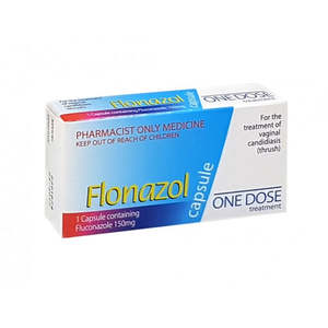 Pharmacist Only Medicines: Flonazol One Dose Capsule Thrush Treatment
