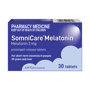 Pharmacy Only Medicines: SomniCare Melatonin 2mg for Insomnia