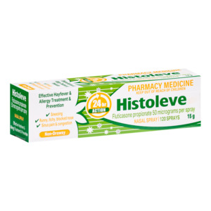 Pharmacy Only Medicines: Histoleve Allergy & Hayfever 24hr Action Nasal Spray