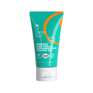 Oasis Sun Organic Aloe Vera & Cucumber Skin Healing Gel