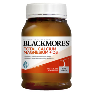 Calcium: Blackmores Total Calcium Magnesium + D3
