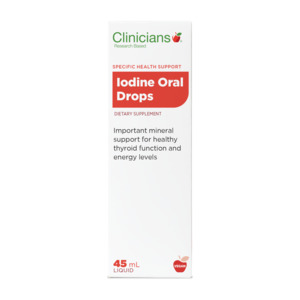 Clinicians Iodine Oral Drops