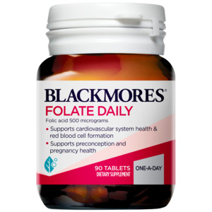 Iodine: Blackmores Folate Daily