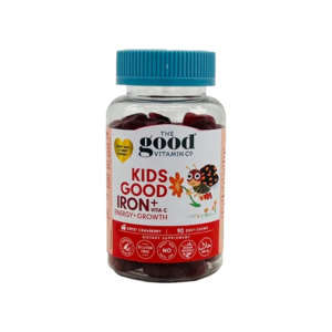 The Good Vitamin Co. Kids Good Iron + Vita-C Energy + Growth