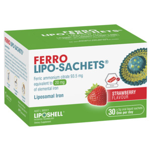 Ferro Lipo-Sachets Liposomal Iron