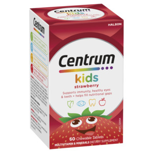 Multiminerals: Centrum Kids Multivitamin & Minerals - Strawberry