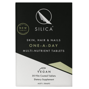Silica: Qsilica Hair, Skin & Nails One-A-Day Multi-Nutrient