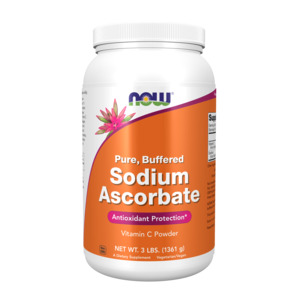 NOW Foods Pure, Buffered Sodium Ascorbate Vitamin C Powder