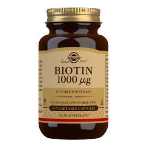 Biotin: Solgar Biotin 1000mcg