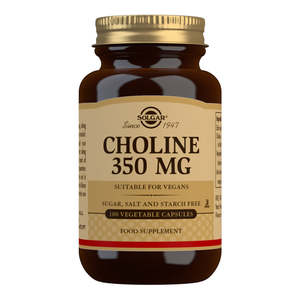 Choline Inositol: Solgar Choline 350 mg