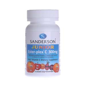 Ester C: Sanderson Junior Ester-plex C 300mg