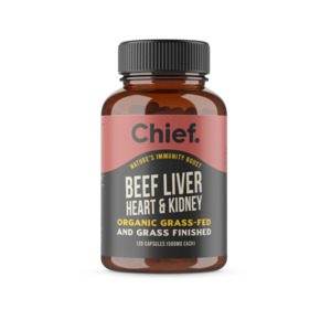 Multivitamins: Chief Organic Beef Liver, Heart & Kidney