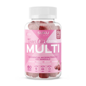 Multivitamins: SUKU Vitamins Teen Girl Total Multi