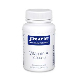 Pure Encapsulations Vitamin A 3,000 mcg (10,000 IU)