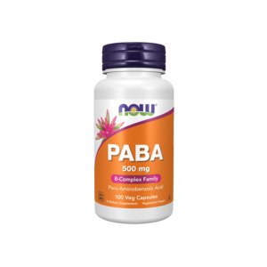 Vitamin B Complex: NOW Foods PABA 500mg